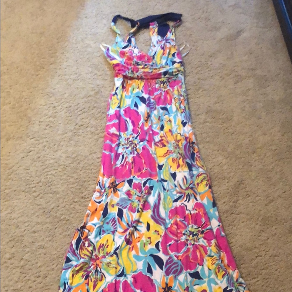 Lilly Pulitzer maxi dress won once